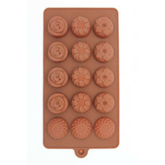 Chocolate Mold Flower 3 - bakeware bake house kitchenware bakers supplies baking