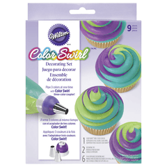 Wilton ColorSwirl 3-Color Coupler Deco Kit - bakeware bake house kitchenware bakers supplies baking