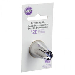 Wilton Drop Flower LG Decorating Tips#2D C - bakeware bake house kitchenware bakers supplies baking