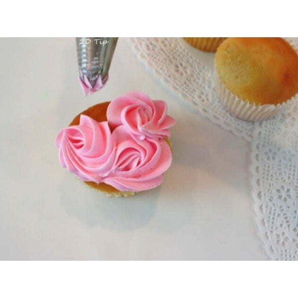 Wilton Drop Flower LG Decorating Tips#2D C - bakeware bake house kitchenware bakers supplies baking
