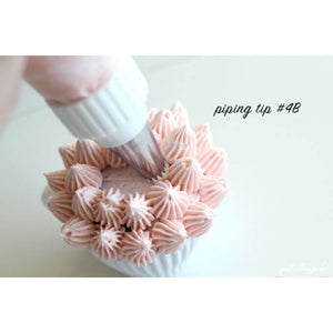 Buy Wilton Open Star Decorating Tips #4B Carde Online at