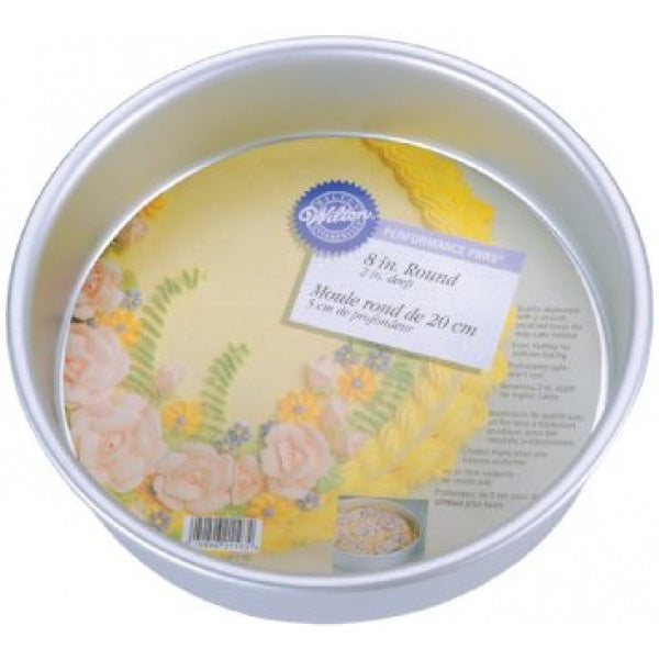 Wilton Performance Pans Round Pan 8" x 2" - bakeware bake house kitchenware bakers supplies baking