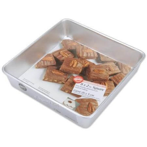 Wilton Performance Pans Square Pans  8" x 2" - bakeware bake house kitchenware bakers supplies baking