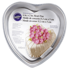 Wilton Heart Pan 6" - bakeware bake house kitchenware bakers supplies baking