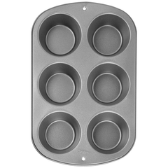 Wilton Recipe Right Jumbo Muffin Pan - 6 Cups - bakeware bake house kitchenware bakers supplies baking