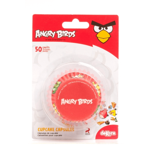 Dekora Cupcake Liner Angry Birds - bakeware bake house kitchenware bakers supplies baking