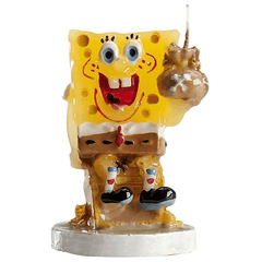 Sponge Bob Candle - bakeware bake house kitchenware bakers supplies baking