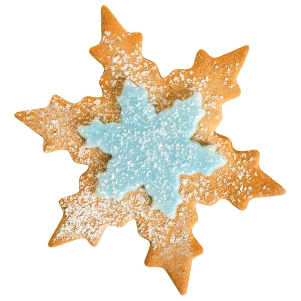 Cookie cutter set of 2 Snowflake - bakeware bake house kitchenware bakers supplies baking