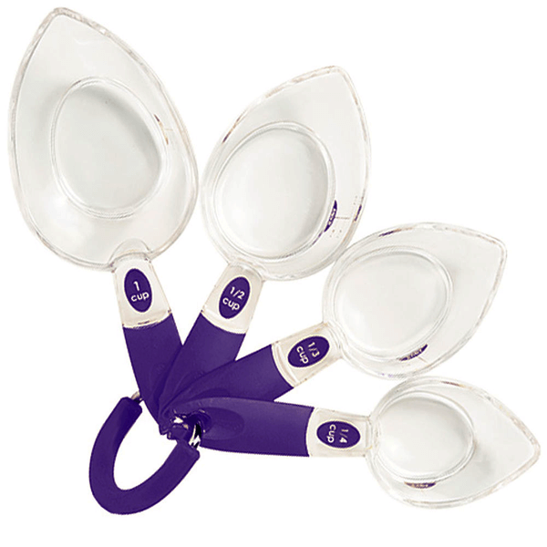 Wilton Scoop-it Measuring Cups Set - 4pcs - bakeware bake house kitchenware bakers supplies baking