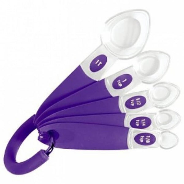 Wilton Scoop-it Measuring Spoons Set - 5pcs - bakeware bake house kitchenware bakers supplies baking