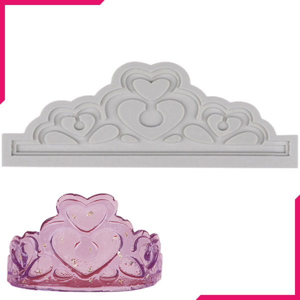 Various Crown Silicone Mold - bakeware bake house kitchenware bakers supplies baking