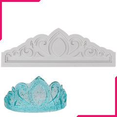 Silicone Fondant Mold Crown - bakeware bake house kitchenware bakers supplies baking