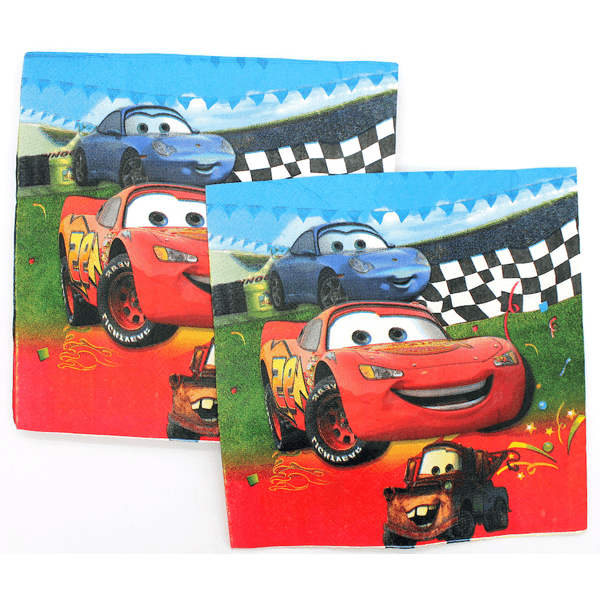 Cars Napkin - bakeware bake house kitchenware bakers supplies baking