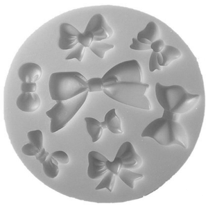 Mini Bows Silicone Mold 8 Cavity - bakeware bake house kitchenware bakers supplies baking