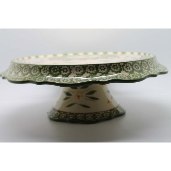 Green Multipurpose Cake Stand - bakeware bake house kitchenware bakers supplies baking