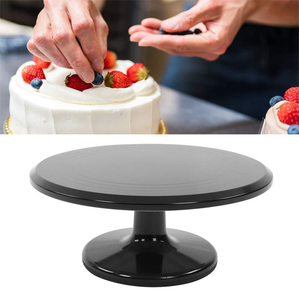 Big White Cake Turntable - bakeware bake house kitchenware bakers supplies baking
