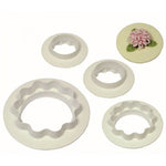 Round and Wavy Edge Cutter - 4 pcs - bakeware bake house kitchenware bakers supplies baking