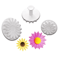 Plunge Cutter Sunflower - 3 pcs - bakeware bake house kitchenware bakers supplies baking
