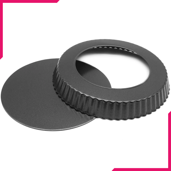 Pie Pans Removable Lid 22 cm - bakeware bake house kitchenware bakers supplies baking