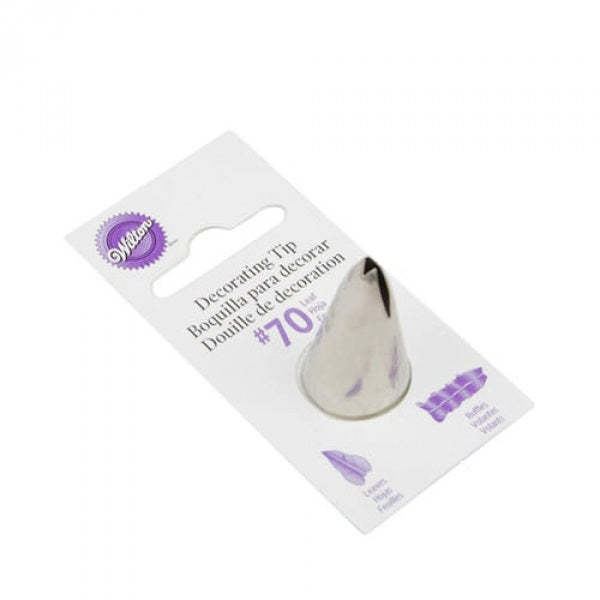 Wilton Leaf Decorating Tip #70 - bakeware bake house kitchenware bakers supplies baking