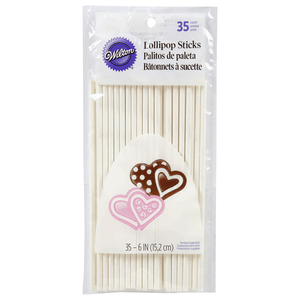 Wilton Lollipop Sticks / Candy Sticks 6" - bakeware bake house kitchenware bakers supplies baking