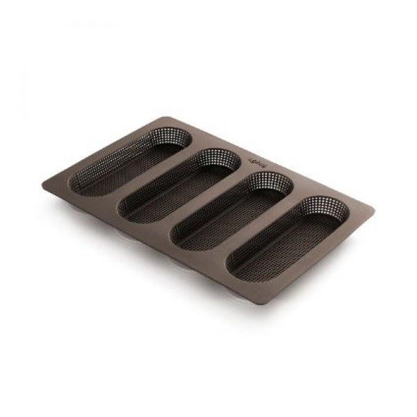 Mini Baguette 4 Cavity - bakeware bake house kitchenware bakers supplies baking