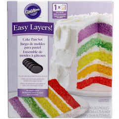 Wilton Easy Layers Cake Pan Set - bakeware bake house kitchenware bakers supplies baking