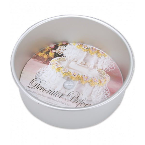 Wilton Decorator  Preferred Round  Pan 8" x 3" - bakeware bake house kitchenware bakers supplies baking