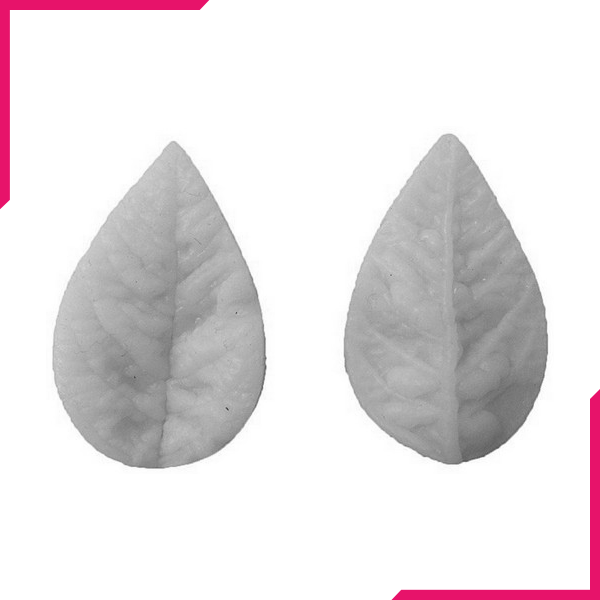Mini Vernier Leaves Silicone Mold - bakeware bake house kitchenware bakers supplies baking