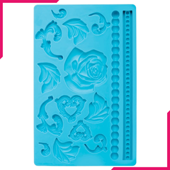 Fondant Silicone Mould Flowers & Beads - bakeware bake house kitchenware bakers supplies baking