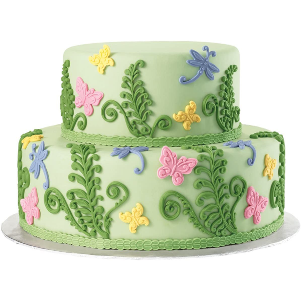 Fondant Silicone Mould Butterfly & Lace - bakeware bake house kitchenware bakers supplies baking