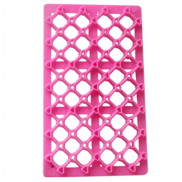 Fondant Net Stamp Heart - bakeware bake house kitchenware bakers supplies baking
