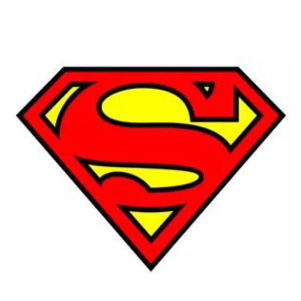 Pink Superman Logo Fondant Mould - bakeware bake house kitchenware bakers supplies baking