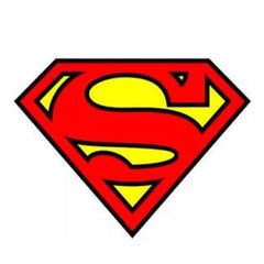 Pink Superman Logo Fondant Mould - bakeware bake house kitchenware bakers supplies baking