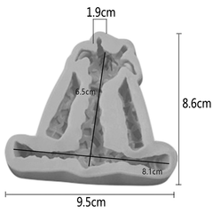 3D Silicone Baby Giraffe Fondant Mould