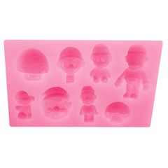 Super Mario Silicone mould 12 Styles - bakeware bake house kitchenware bakers supplies baking