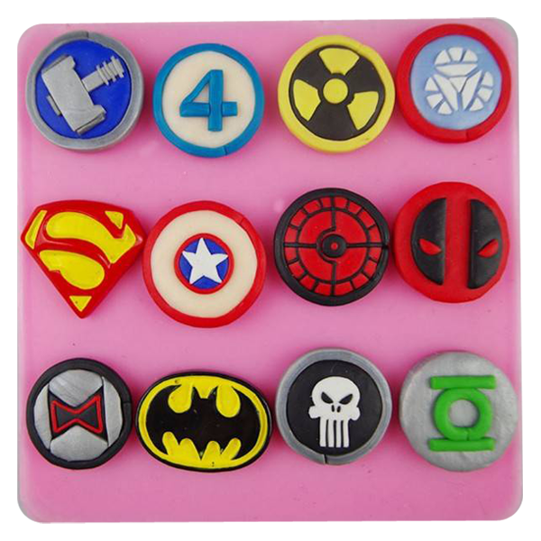 Avengers Logo Series 12 Styles - bakeware bake house kitchenware bakers supplies baking
