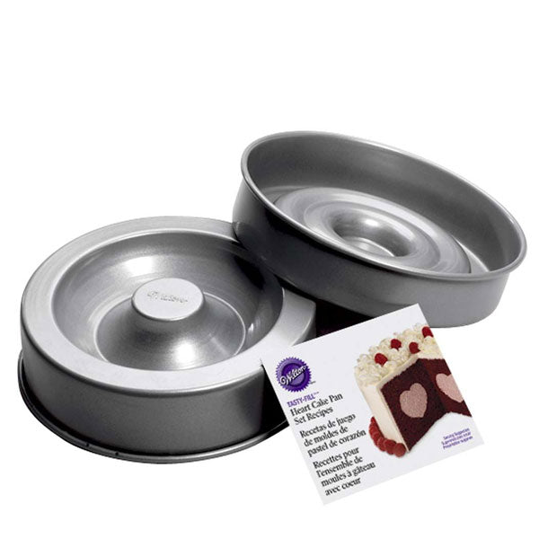 Wilton Heart Tasty Fill Pan Set - bakeware bake house kitchenware bakers supplies baking