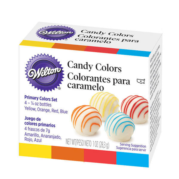 Wilton Primary Candy Colors - bakeware bake house kitchenware bakers supplies baking