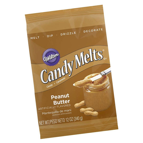 Wilton Peanut Butter Flavored Candy Melts 340gms - bakeware bake house kitchenware bakers supplies baking