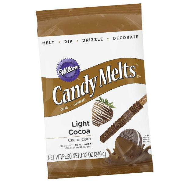 Wilton Light Coco Candy Melts 340gms - bakeware bake house kitchenware bakers supplies baking