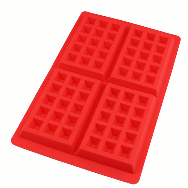 Fancy Waffle Silicone Mold - bakeware bake house kitchenware bakers supplies baking
