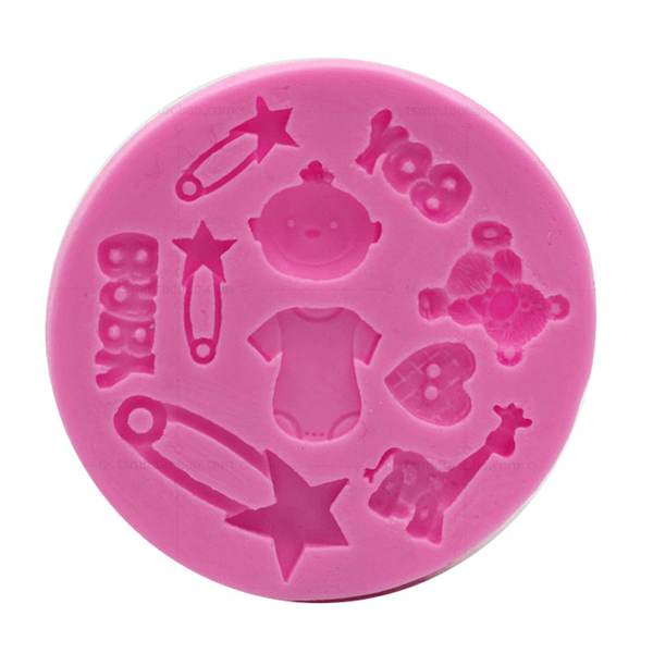 Silicone Mould Baby Boy Items - bakeware bake house kitchenware bakers supplies baking