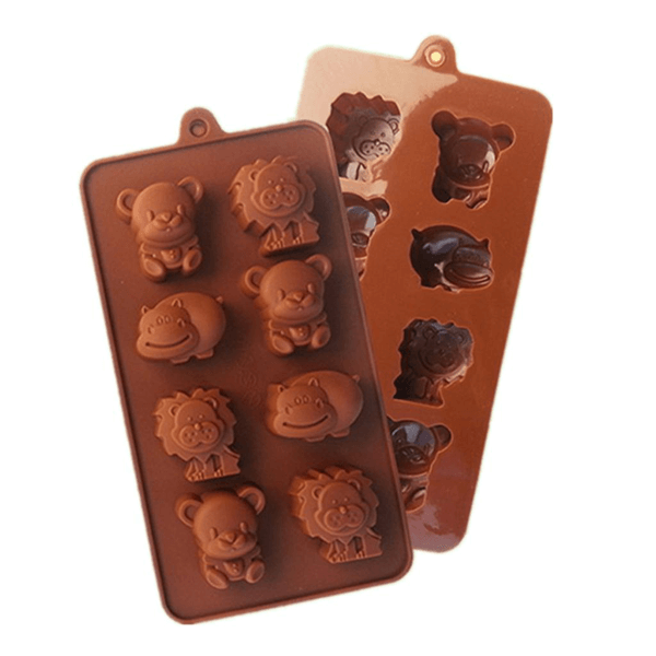 Animal Shaped Silicone Mould - bakeware bake house kitchenware bakers supplies baking