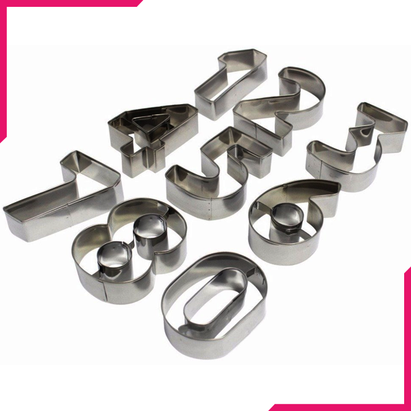 Extra Large Cookie Cutter Set 123 - bakeware bake house kitchenware bakers supplies baking