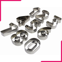 Extra Large Cookie Cutter Set 123 - bakeware bake house kitchenware bakers supplies baking