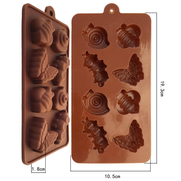 Chocolate Mould Snails - bakeware bake house kitchenware bakers supplies baking