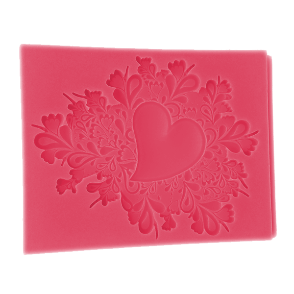 Silicone Mould Heart Sheet
