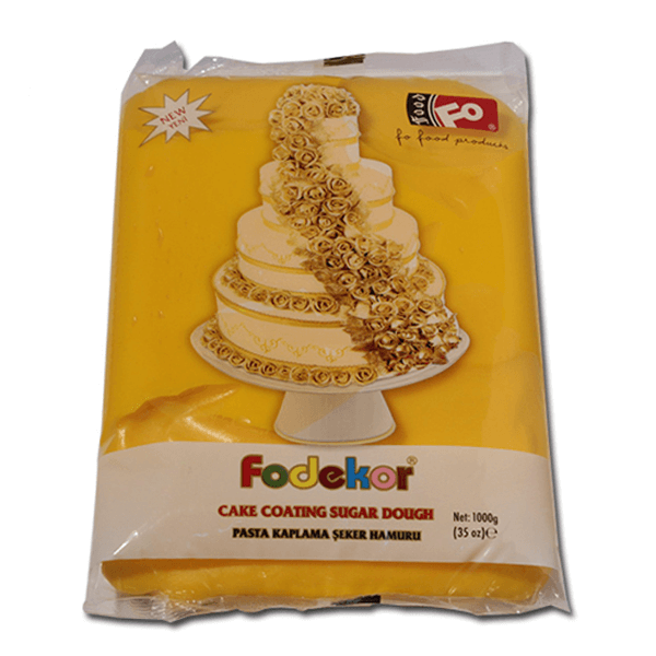 Turkish Fondant Yellow - bakeware bake house kitchenware bakers supplies baking