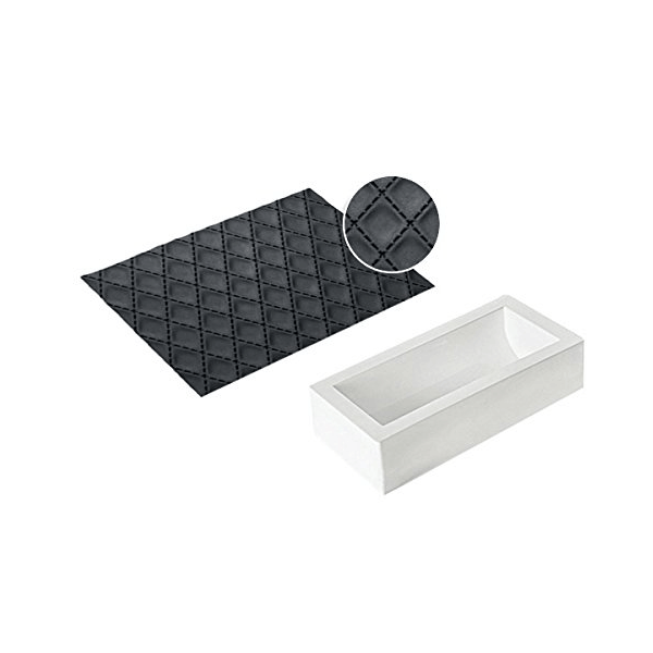 Silikomart Professional Kit Matelasse Mold - bakeware bake house kitchenware bakers supplies baking